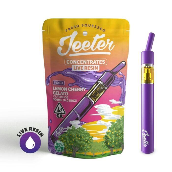 JEETER | Lemon Cherry Gelato – Jeeter Juice Live Resin All-in-One Pen – 0.5g
