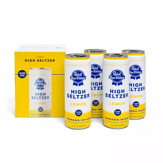 Pabst Blue Ribbon Lemon High Seltzer