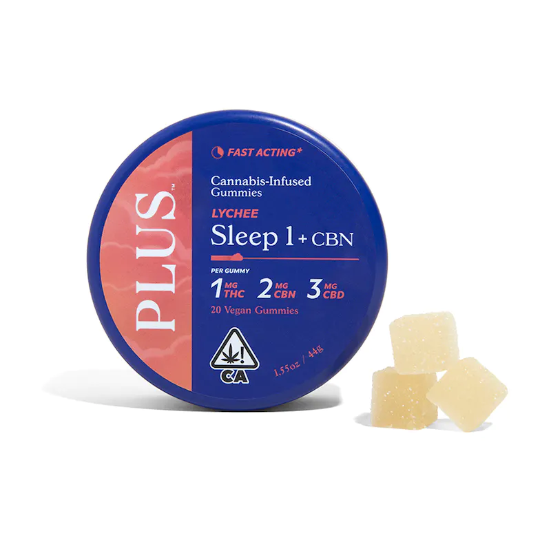 PLUS | Lychee Sleep 1:2:3 Gummies