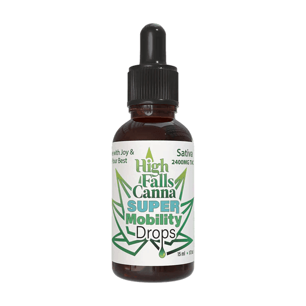 Super Mobility Drops • Tincture • 1500mg CBG • 750mg CBD • 150mg THC • High Falls Canna